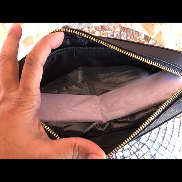 Michael kors jet set floral print crossbody black - Picture 6 of 8